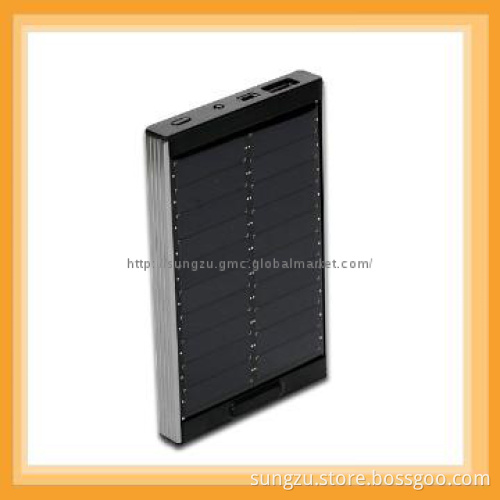 Solar backup battery mobile charger